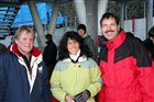 Familie Mayer mit dem Piloten Franz Paulweber...