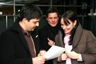 Josef Gunsch (GF der Fa. Physiotherm) und Elisabeth überlassen nichts dem Zufall